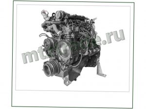 Двигатель с Жидкостно Масляным Теплообменником для трактора МТЗ-1025
